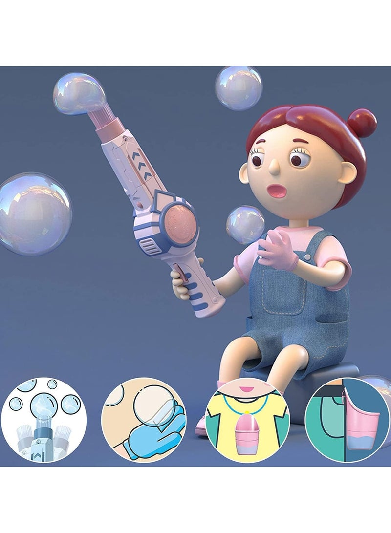 general Bubble Machine Flexible Automatic Magic  Bubble Blower Kids Bubble Wand with Bubble Water for Outdoor Parties Weddings Birthdays Baby Baths - Image 3