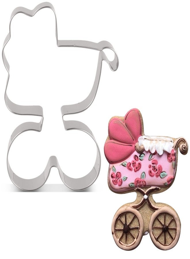 LILIAO قطاعة بسكويت على شكل عربة من ليلياو - 3.7 × 4.2 بوصة - فولاذ مقاوم للصدأ - Image 5