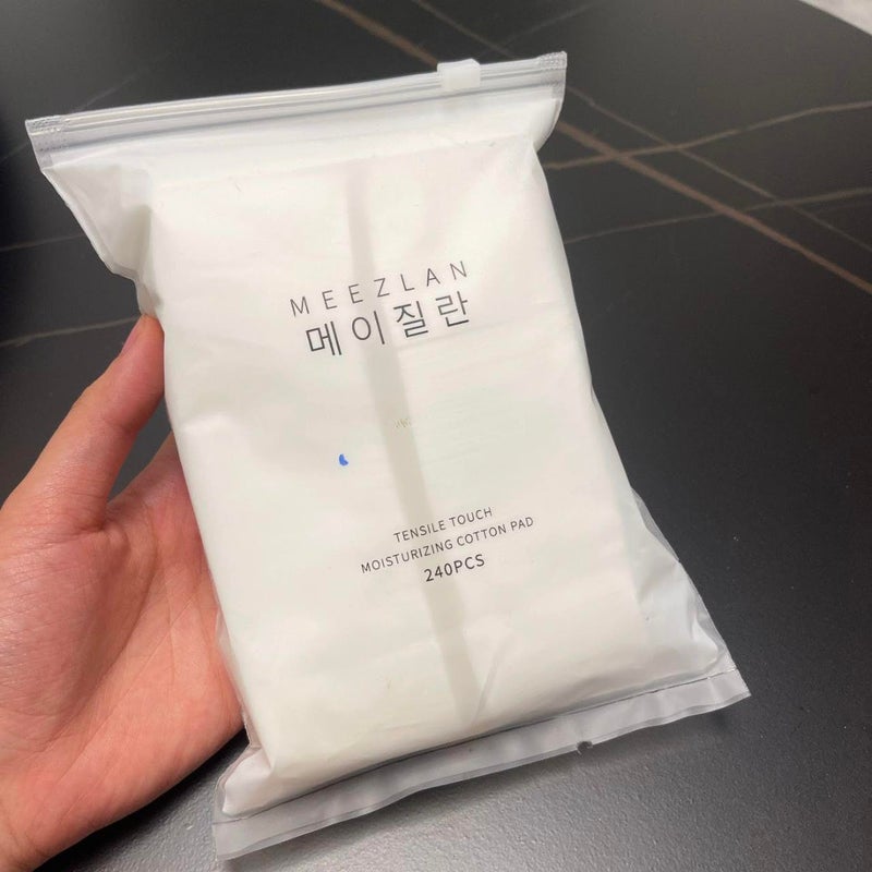 Makeup Remover Cotton 240 Count "Trendy" - 100% Pure Cotton for Sensitive Skin, Perfect Alternative to Gently and Effectively Remove Makeup, Eye Makeup Remover Wipes - Generic - Image 3