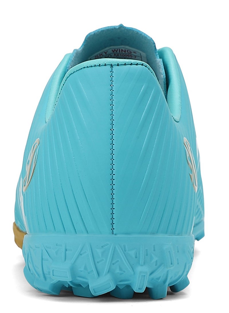 جناح السماء أحذية كرة قدم احترافية للرجال والنساء منخفضة الرقبة قابلة للتنفس للاستخدام في الأماكن المغلقة أو الهواء الطلق خفيفة الوزن بنعل داخلي/داخلي أحذية تدريب مضادة للانزلاق أحذية تدريب رياضية أرضية أحذية كرة قدم - Image 4