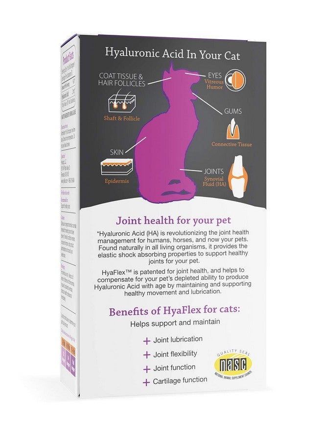 هالوجيك حمض الهيالورونيك هيالوجيك هيافليكس للقطط - منتجات قطط فاخرة للعناية بالمفاصل والبشرة والعين والفراء - مكمل طبيعي لمفاصل القطط (30 مل) - Image 2