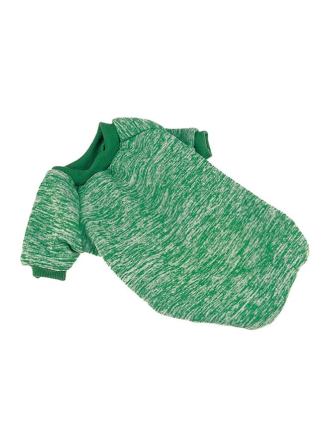 Loquat Cotton Winter Sweater Green XL - Image 1