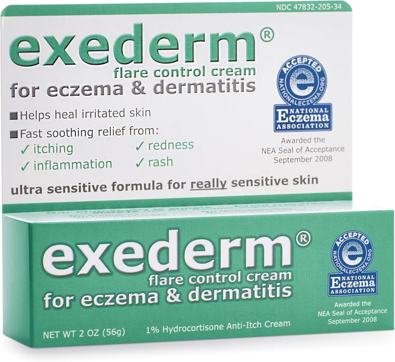 Exederm Flare Control Cream for Eczema & Dermatitis - 2 oz - Image 1