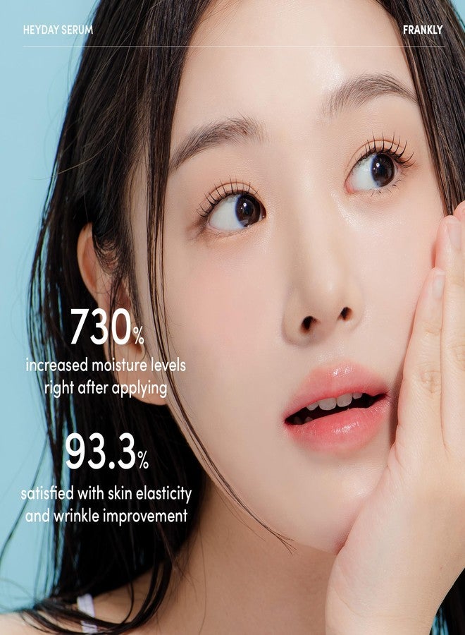 FRANKLY Heyday Serum - Deep Moisture & Radiance Boost with 1.125% Panthenol & Hyaluronic Acid | Vegan | Anti-Aging & Firming for Dry, Sensitive Skin| Korean Skin Care |1.01 fl. oz. - Image 4