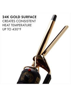 Hot Tools Hot Tools Pro Artist 24K Gold Curling Iron | Long Lasting, Defined Curls (1/2 in)  - Image 3