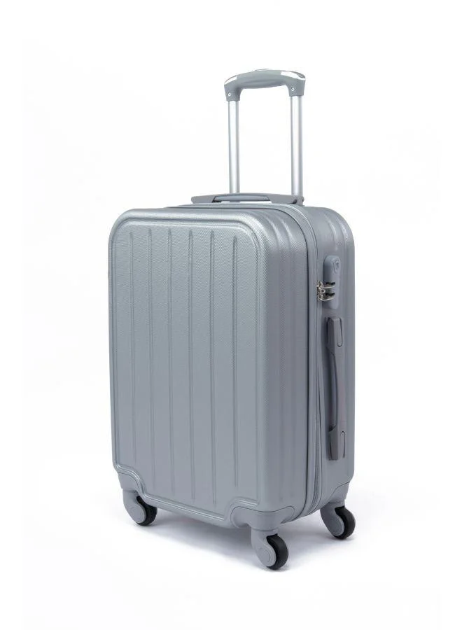 ليمرا ليمرا طقم حقائب سفر بعجلات مكون من 5 قطع فضي