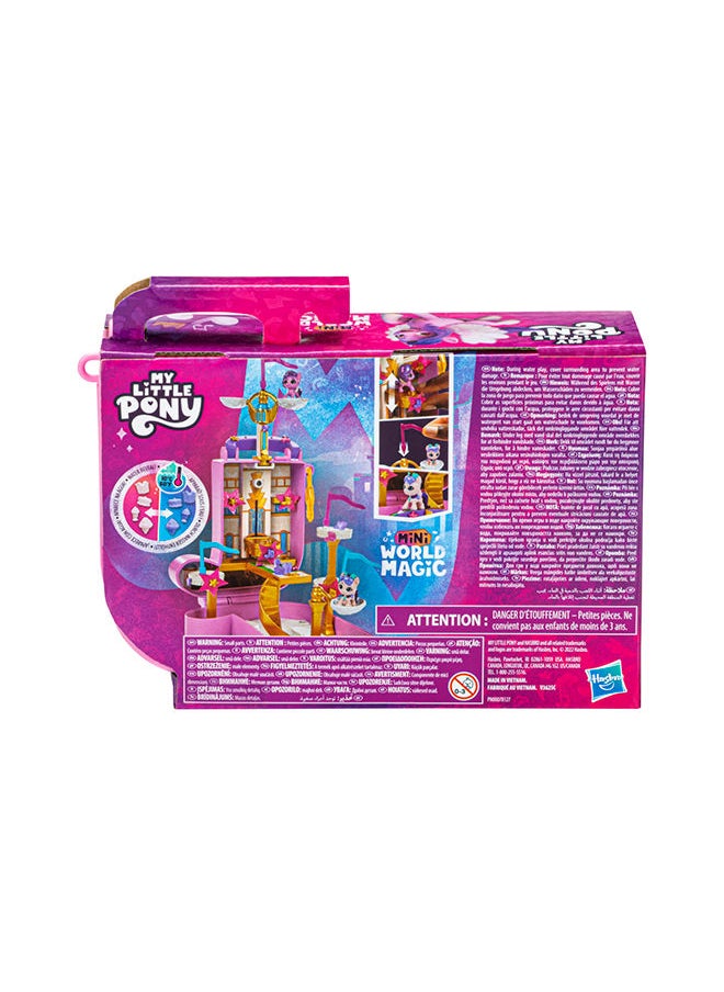 my little Pony My Little Pony Toys Mini World Magic Compact Creation Zephyr Heights Portable Playset With Princess Pipp Petals Pony Toy Toys For 5 Year Old Girls And Boys And Up  - Image 2