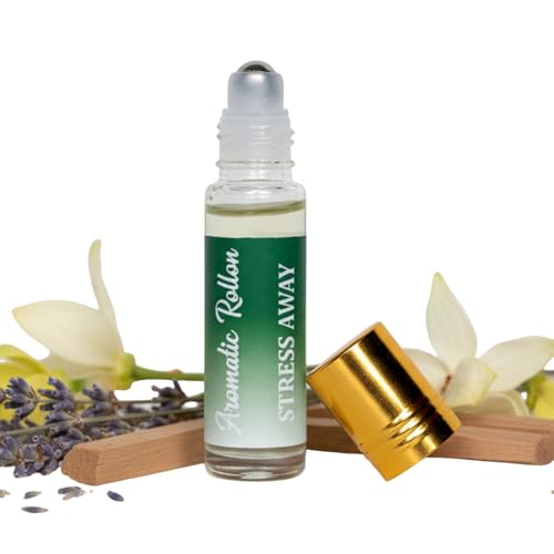 Earth Essentials Anxiety and Stress Relief Aromatherapy Roll On 8ml Natural Essential Oils Calming Soothing Relaxation Sleep Aid Pocket Friendly Roller Ball Safe Chemical Free Unisex Fragrance - Image 1
