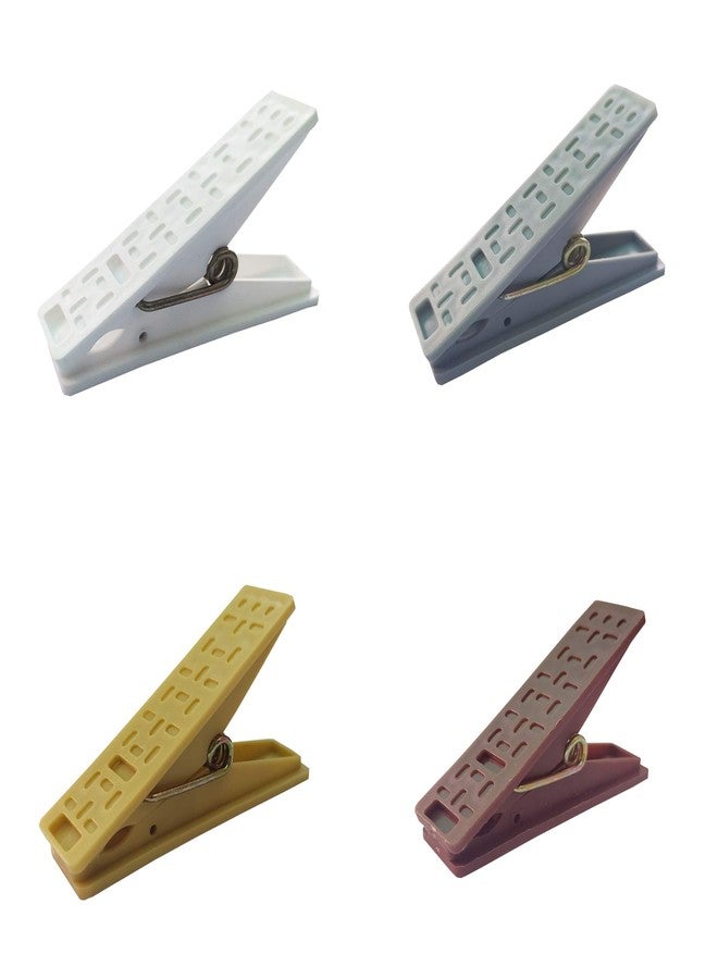 Kitchwish SuperStrong Heavy Duty Plastic Cloth Clips – Anti-Slip Grip Laundry Pegs with High-Tension Rust-Resistant Springs (Pack of 24, Multicolor) - Image 2