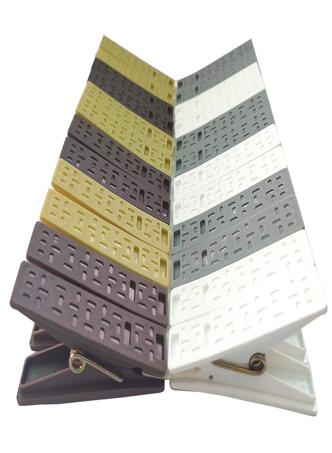 Kitchwish SuperStrong Heavy Duty Plastic Cloth Clips – Anti-Slip Grip Laundry Pegs with High-Tension Rust-Resistant Springs (Pack of 24, Multicolor) - Image 1