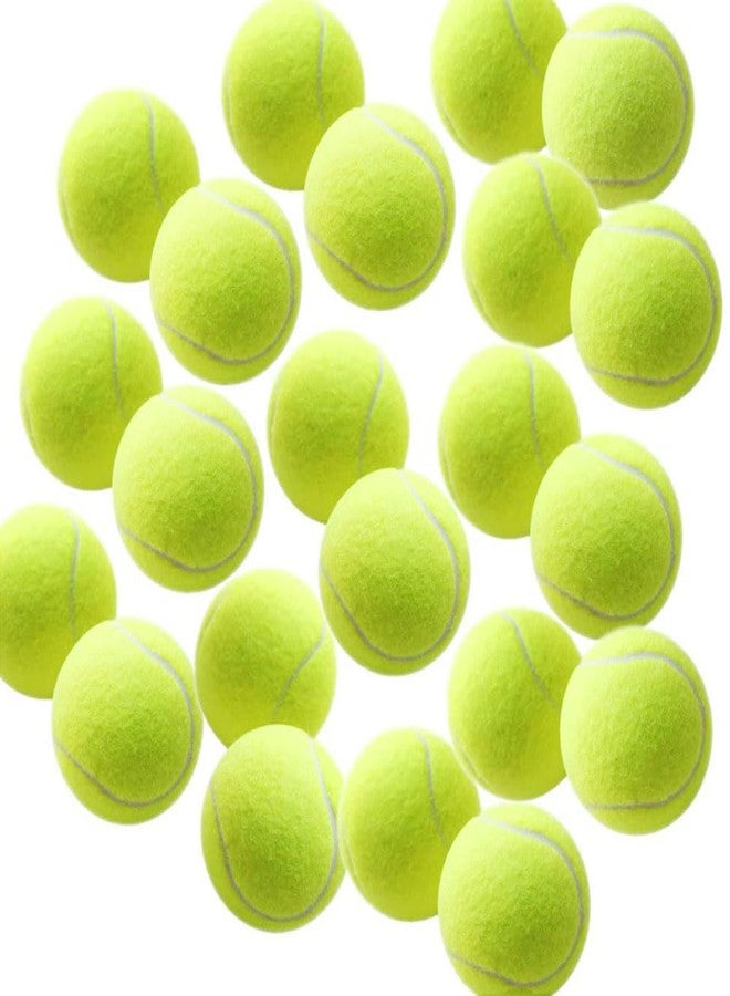 Swity Home Tennis Balls, 12 Pack Tennis Training Balls for Adults Lessons, Practice or Playing with Pet (Regular Color) - Image 1