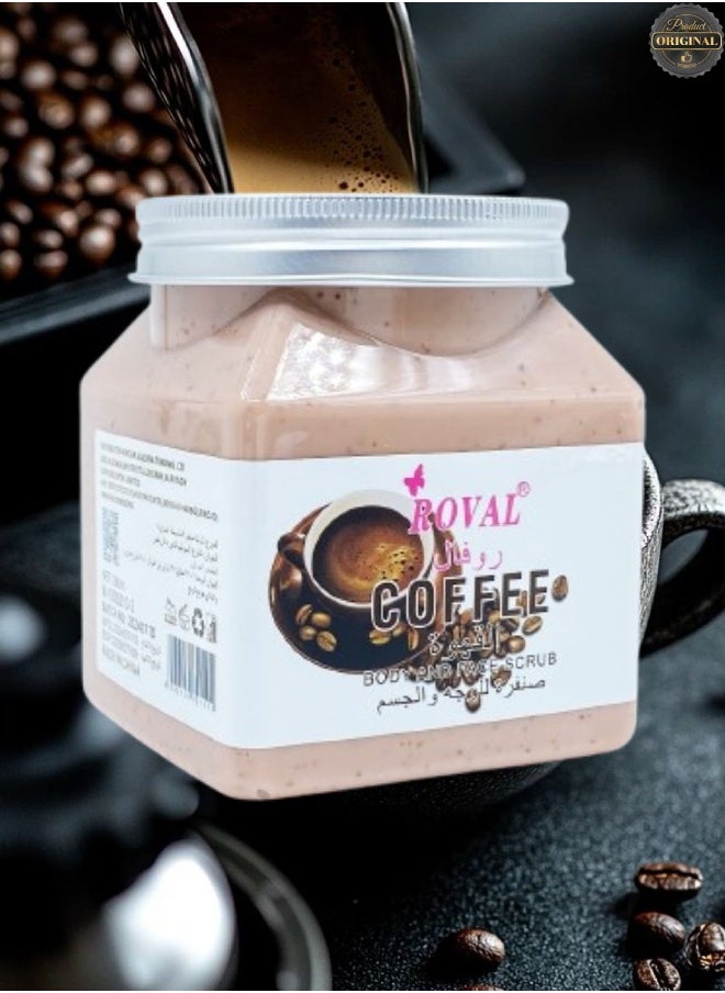 ROVAL - 6 Pieces Coffee Body And Face Scrub - Image 1