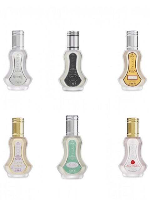 Al Rehab Perfume Set 35 ml 6 Pieces