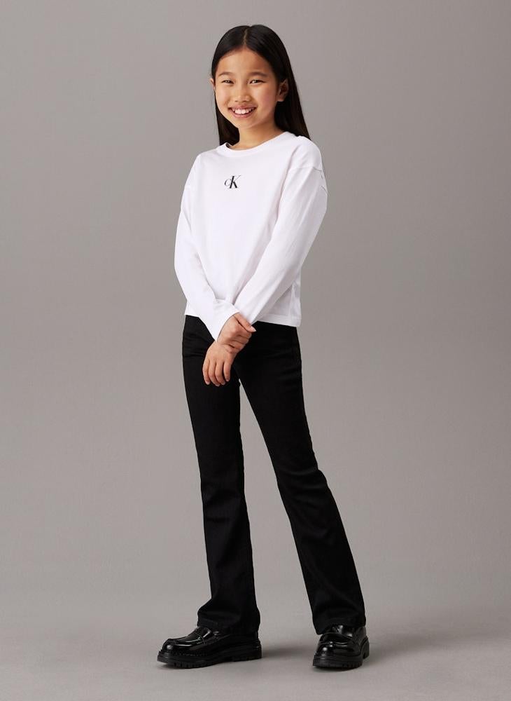 Calvin Klein Jeans Kids Graphic Crew Neck T-Shirt - Image 4