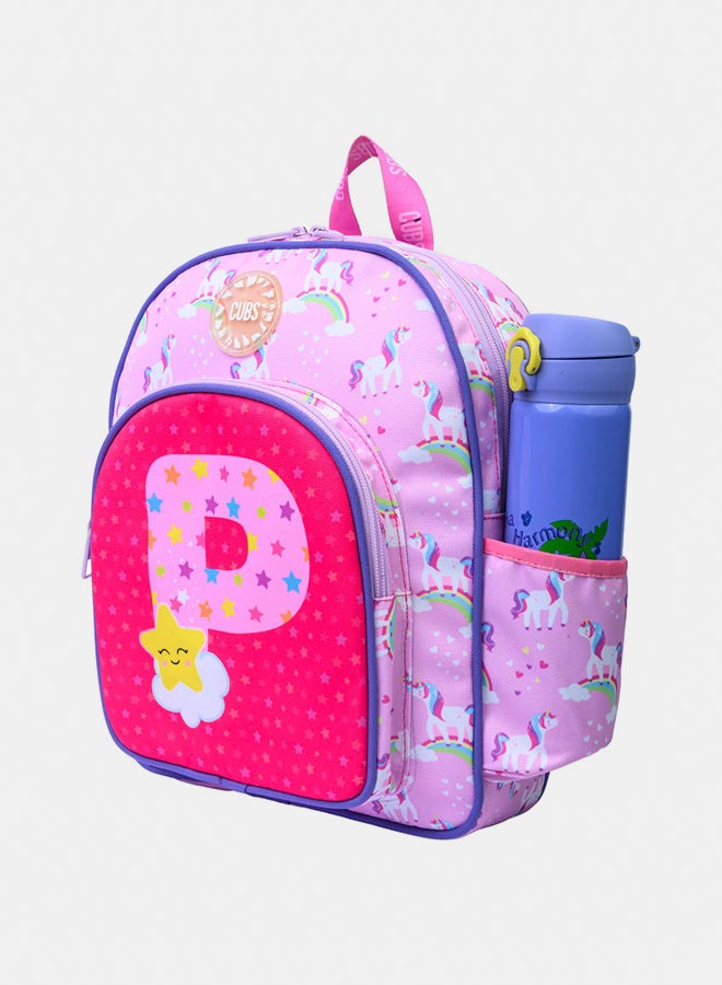 CUBS Nursery Pink Unicorn Letter P Bag - Image 2