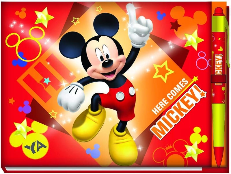 Mickey Deluxe Autograph Book with Pen
