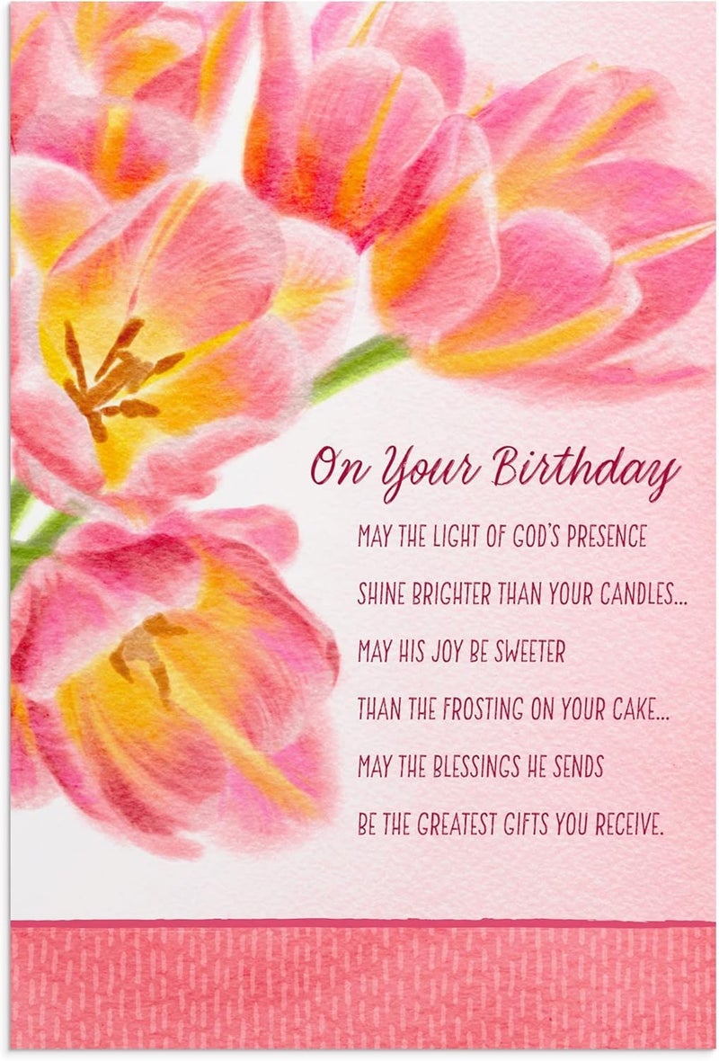 DaySpring  There is No One Like You  4 Floral Birthday Card Assortment with Scripture  12 Birthday Boxed Cards  Envelopes U1199 - Image 3