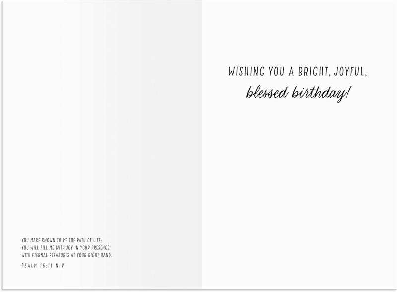 DaySpring  There is No One Like You  4 Floral Birthday Card Assortment with Scripture  12 Birthday Boxed Cards  Envelopes U1199 - Image 4