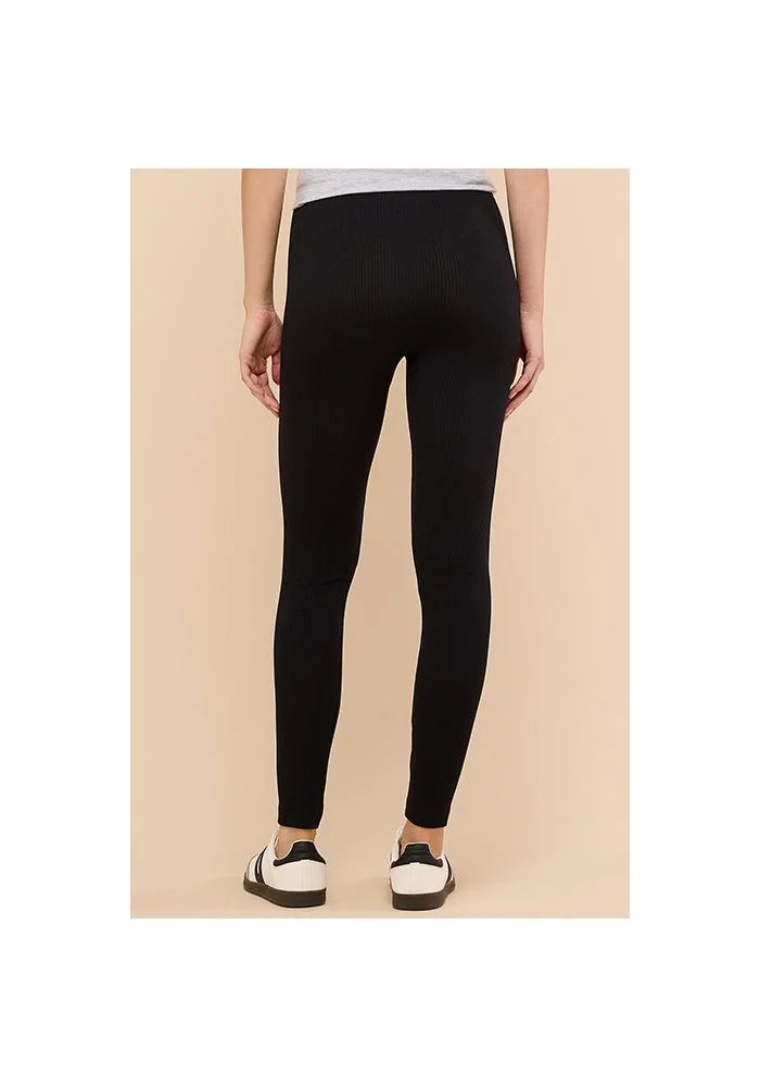 R&b  Solid Leggings with Elastic Waist for Women | Best Price UAE