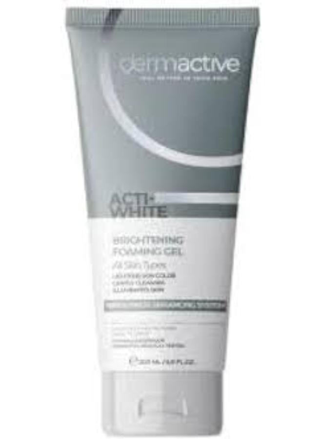 DERMACTIVE ACTI-WHITE FOAMING GEL 200ML