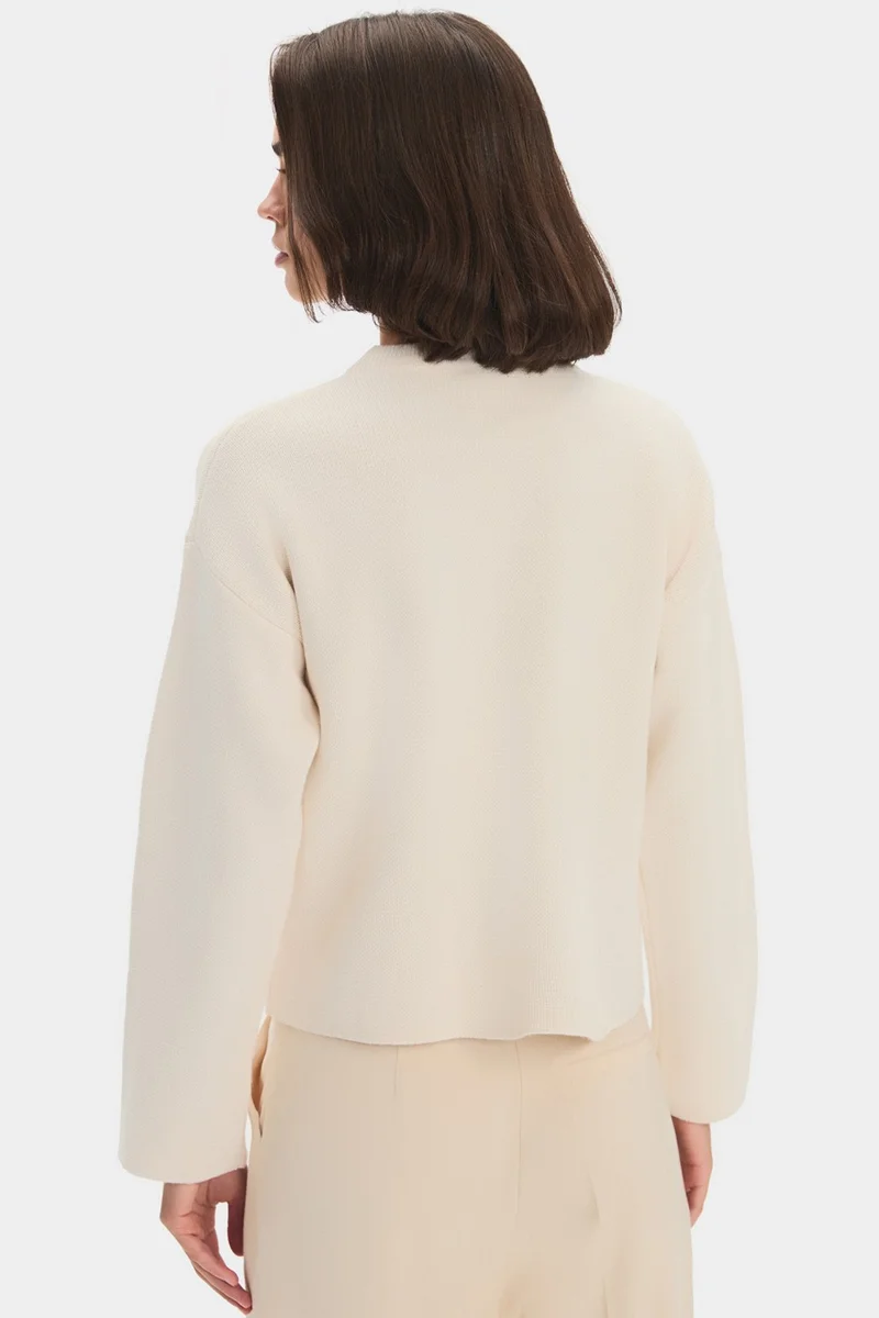 جون Women's Pocket Gold Button Detailed Knitwear Cardigan