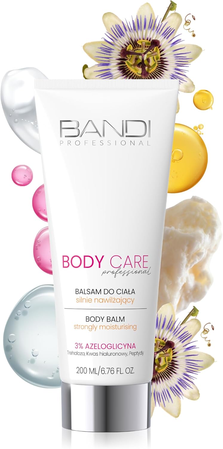 Bandi Moisturising Body Balm For Dry Skin Relief Perifollicular Keratosis Roughness Hydration Soothing With Glycine Derivative Hyaluronic Acid Peptides Shea Butter For Daily Use