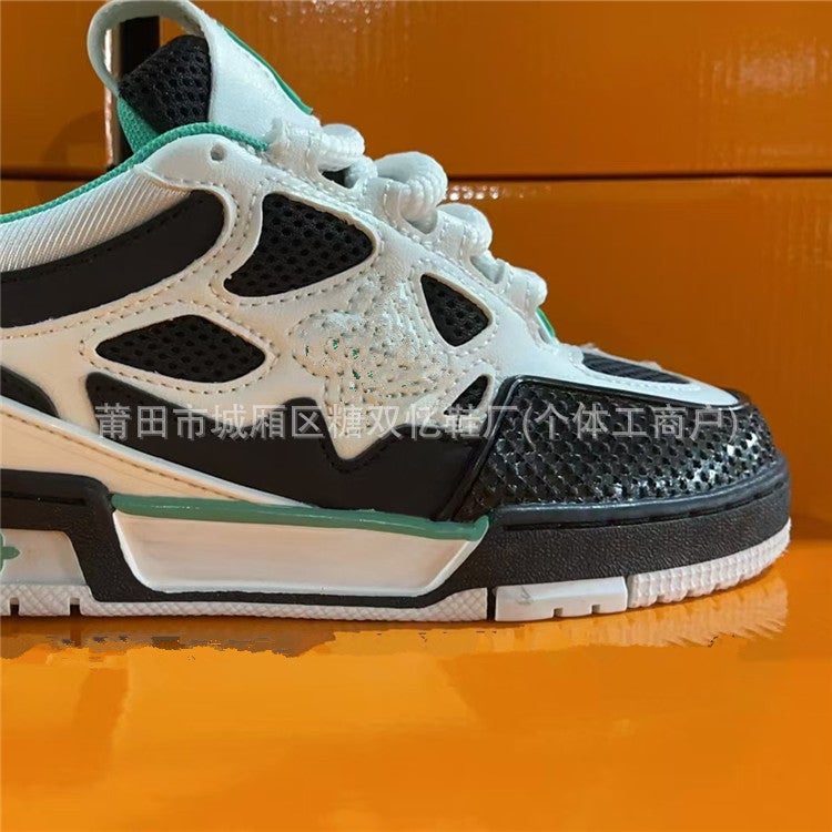 Akita Pure Original High Version Export Sneakers Donkey''s Sneakers Sports Breathable Casual Men''s and Women''s Letter Bread Shoes - Image 1