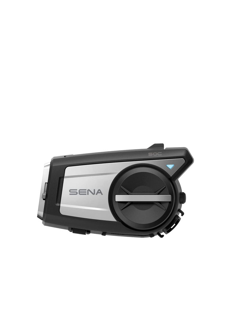 Sena Sena Adult 50C Motorcycle Communication 4K Camera System, Black  - Image 1