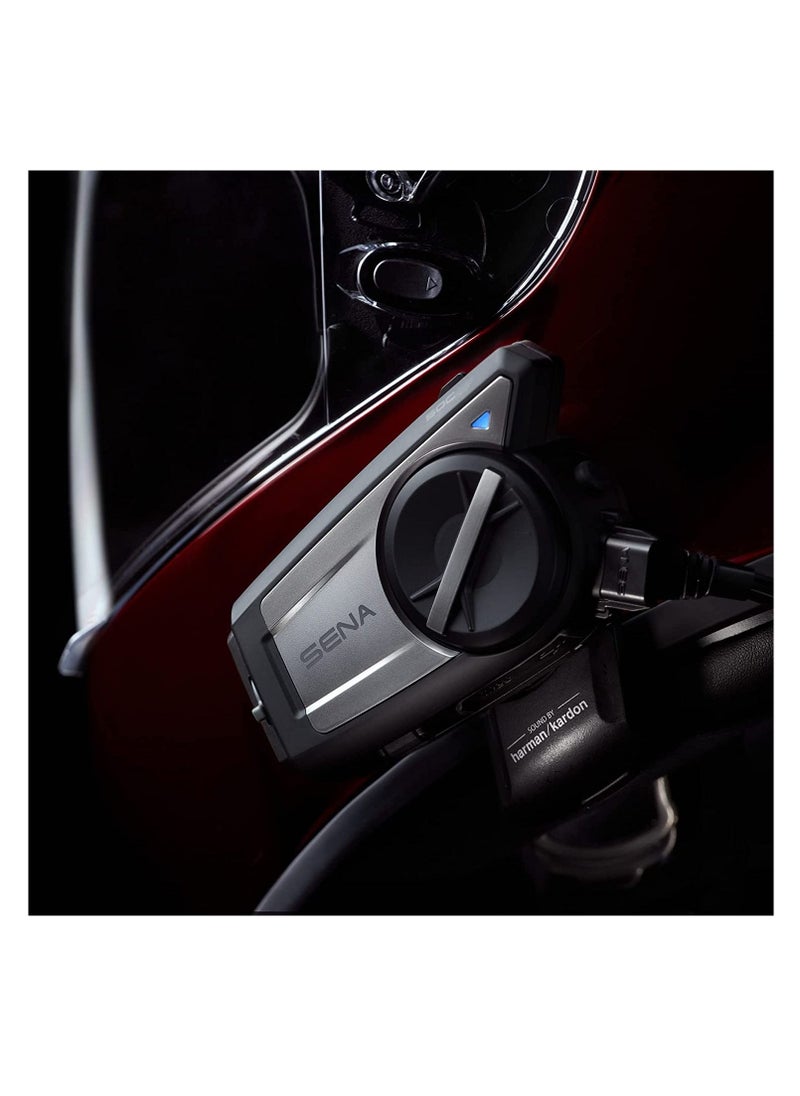 Sena Sena Adult 50C Motorcycle Communication 4K Camera System, Black  - Image 4