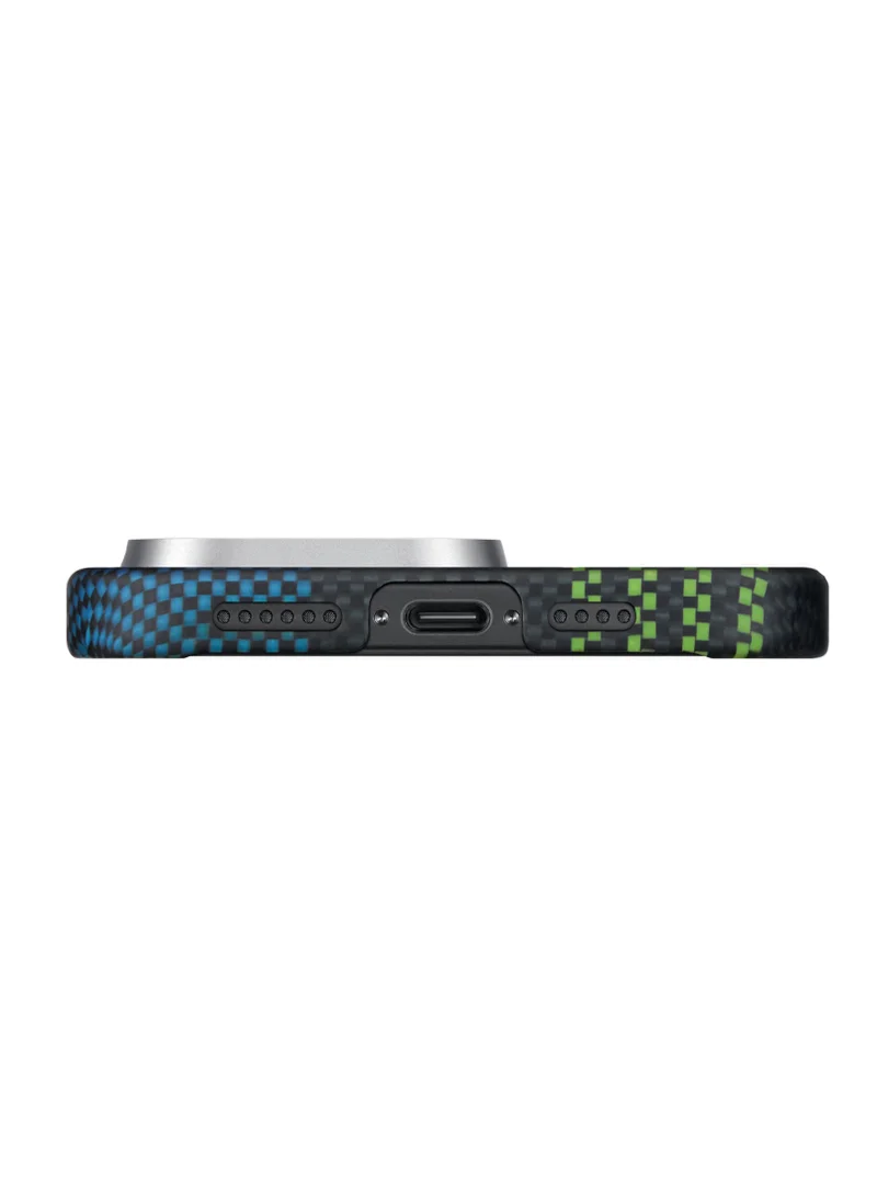 بيتاكا جراب MagSafe لهاتف iPhone 16 Pro من Aries Tactile Woven Cover / متوافق مع الشحن اللاسلكي / غطاء خلفي خفيف الوزن ونحيف - بطاقة إئتمان