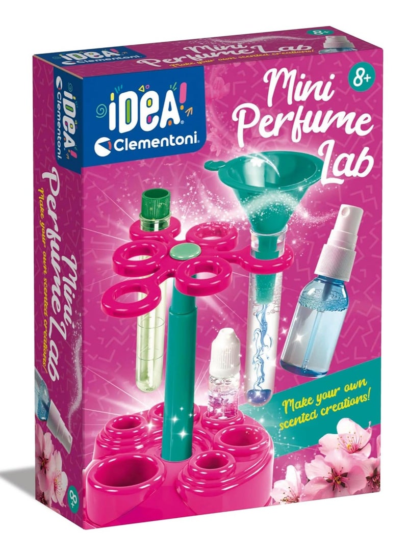 Clementoni مختبر العطور المصغر من كليمنتوني | اصنعها بنفسك | مجموعة حرف يدوية | تعليمية وتعلمية | هدية إبداعية للأطفال والبالغين - Image 1