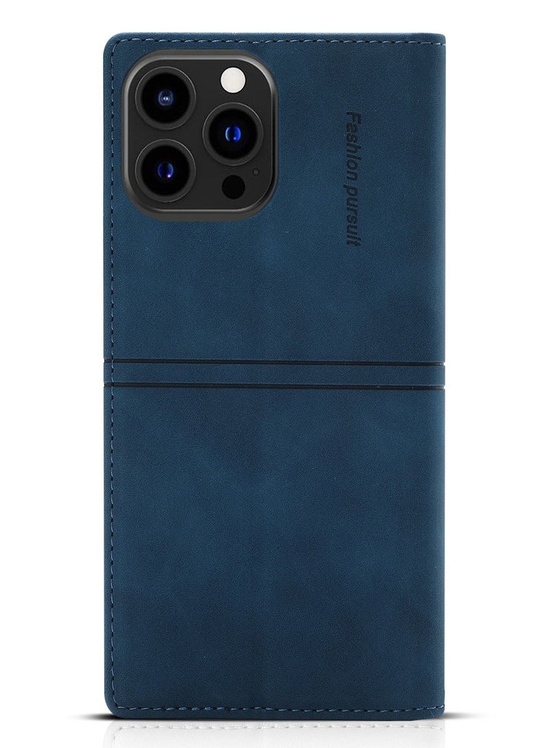 Suteni Flip Cover Leather Protective Hidden Card Slots Phone Case for iPhone - Image 2