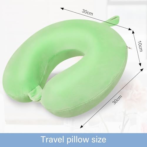 Gosider Neck Pillows for Travel Comfortable Travel Neck Pillow U Shape Memory Foam Support Neck and Head Portable Neck Travel Pillow Suitable for Airplane Trains Car Travelings - Image 3