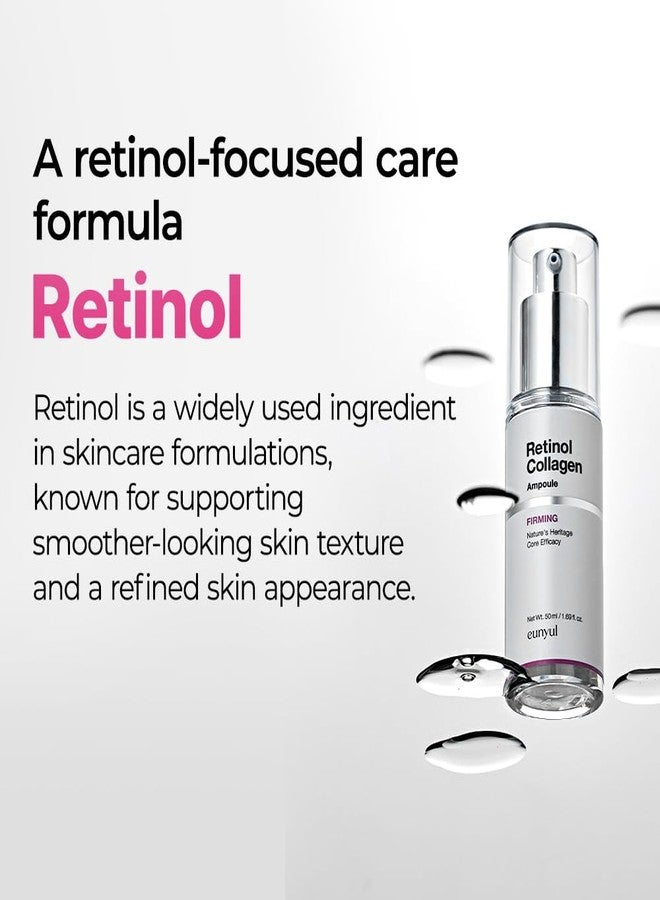 EUNYUL Retinol Collagen Firming Ampoule (1.69 fl. oz / 50ml) – Korean Retinol Serum for Firm & Smooth Skin, Lightweight Facial Ampoule - Image 3