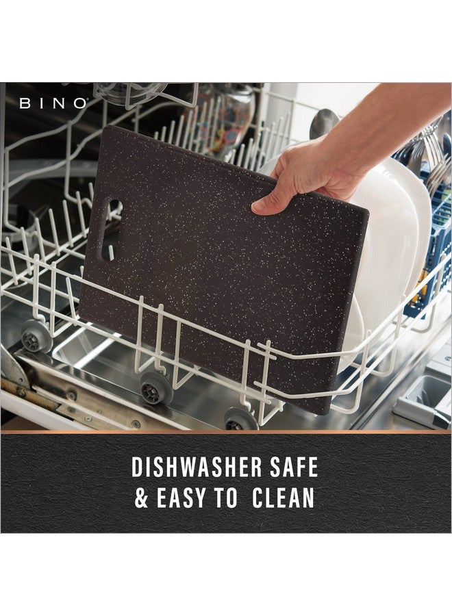 BINO Cutting Board - 3-Piece Chopping Boards | BPA-Free Plastic, Durable, Multipurpose, Dual-Sided, Dishwasher Safe, Easy to Clean | Charcuterie Accessories | Home & Kitchen Utensils - Image 5