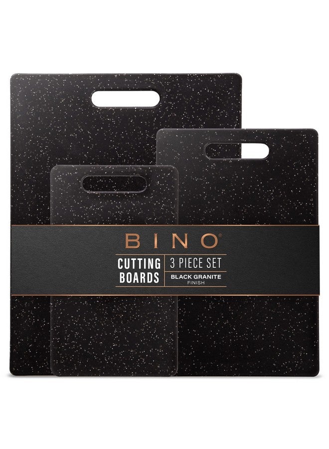 BINO Cutting Board - 3-Piece Chopping Boards | BPA-Free Plastic, Durable, Multipurpose, Dual-Sided, Dishwasher Safe, Easy to Clean | Charcuterie Accessories | Home & Kitchen Utensils - Image 1