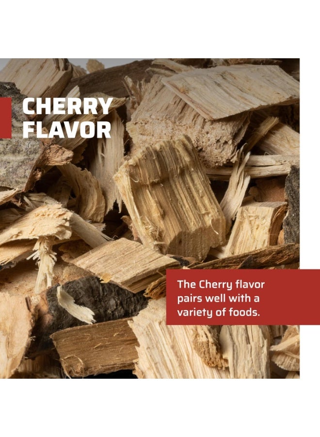 Camp Chef Premium Hardwood Chips - Wood Chips for Smoking & Outdoor Grilling - Compatible with Pellet Grills, Smokers & Barbecues - Made in The USA - Cherry, 192 cu in  - Image 3