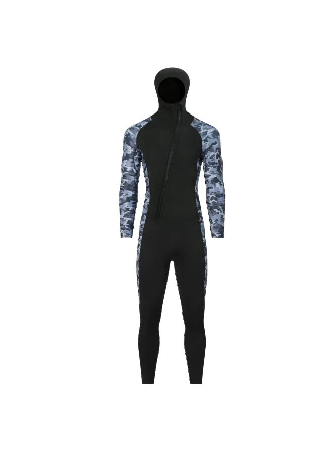3Mm One-Body Diving Suit Men'S Cold-Proof Wet Clothing Warm Swimming Suit Snorkeling Pulp Board Surfing Suit Rescue - Image 1