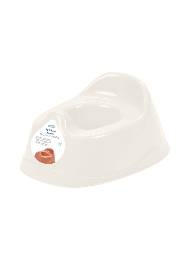 inochi Notoro Portable Baby Potty Training Seat, White - Image 1