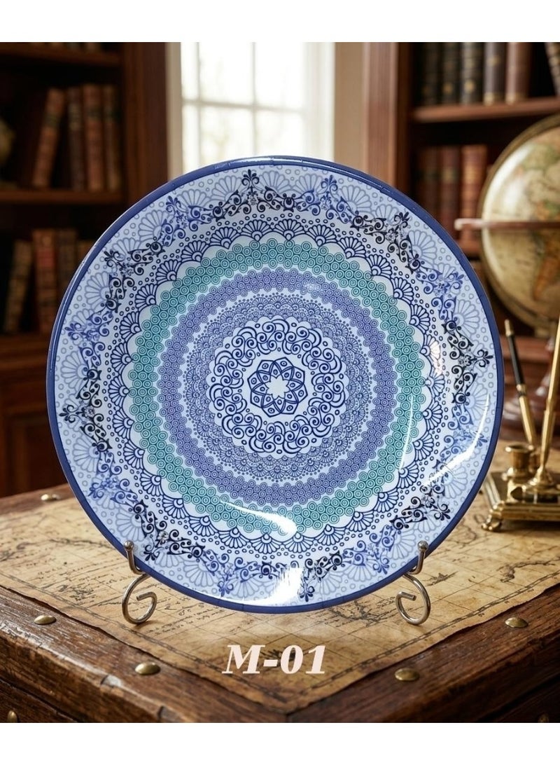 6 Pieces Melamine Dinner Plates, 10 Inch - Image 5