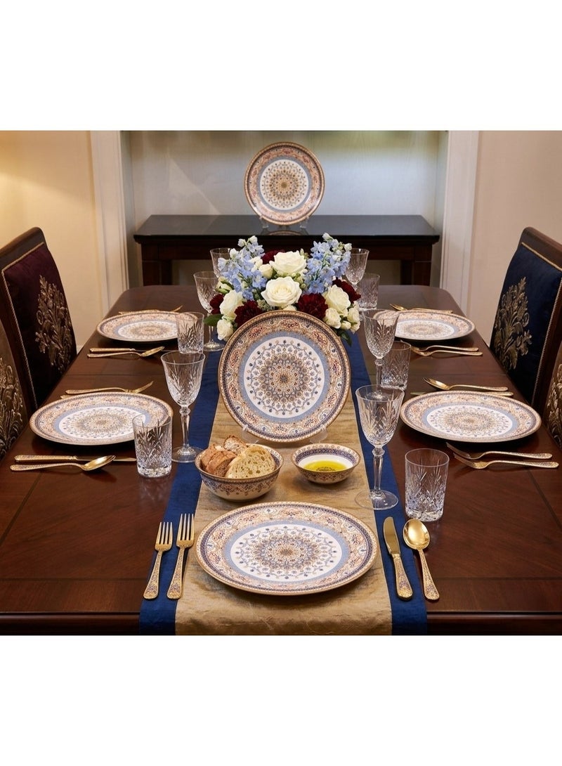6 Pieces Melamine Dinner Plates, 10 Inch - Image 1