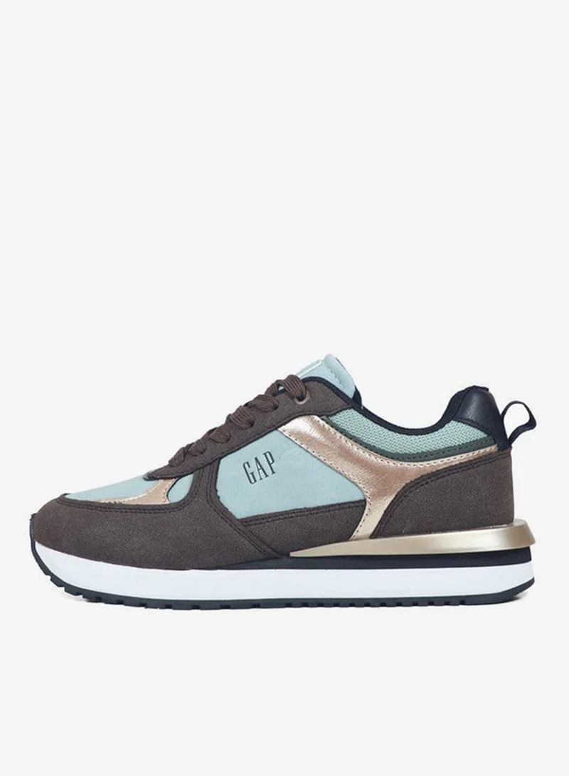 GAP Women's IDAHO BLK Lace-Up Sneakers - GPW5213100042