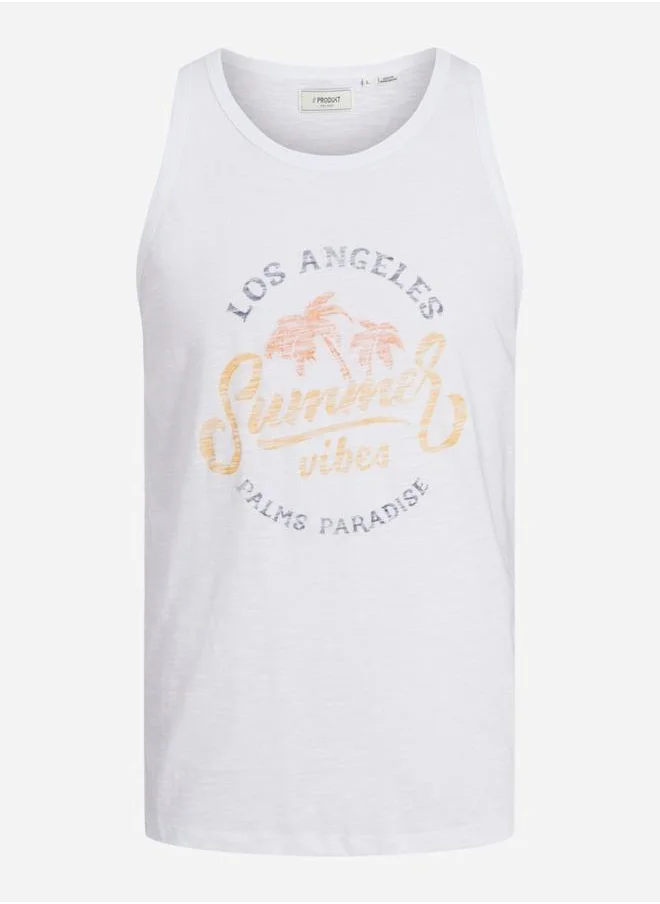 PRODUKT Produkt Slogan Print Relaxed Fit Tank