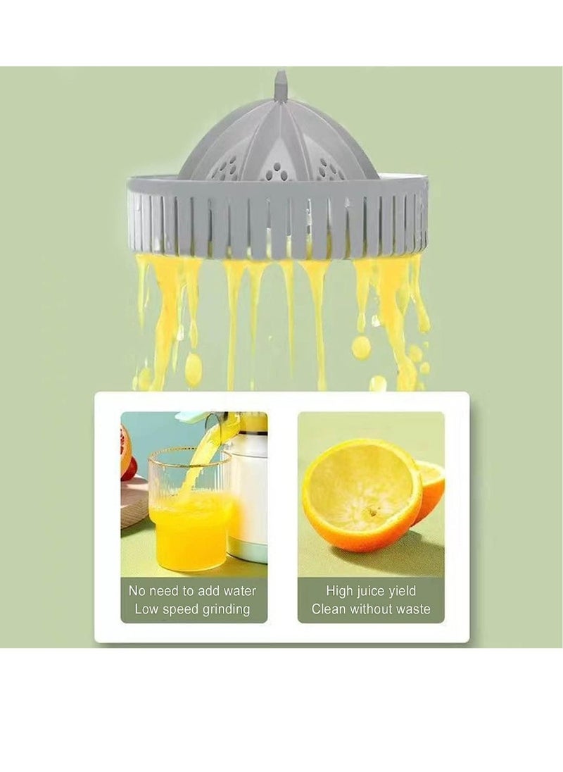 Citrus Juicer, Electric Orange Squeezer with Powerful Motor and USB Charging Cable, Juicer Extractor, Lime Juicer, Suitable for Orange, Citrus, Apple, Grapefruit and Pear