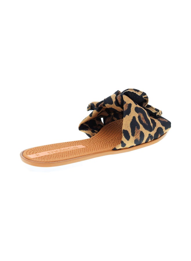 MOLECA Open Toe Knot Detail Flat Sandals - Image 5