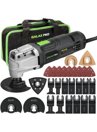 GALAX PRO 2.4Amp 6 Variable Speed Oscillating Multi-Tool Kit with Quick-Lock accessory change, Oscillating Angle:3°, 28pcs Accessories and Carry Bag - pzsku/Z852E6DEEBA6BB66EB96BZ/45/_/1741694927/ec28a0ed-f843-4bb8-83b0-73ac568bb953