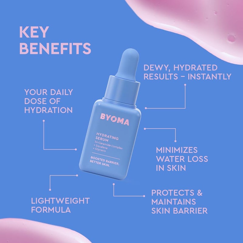 BYOMA Star Power Duo (2-Piece Kit) - Skincare Gift Set with Hydrating Serum 15mL & Moisturizing Gel Cream 15mL - Skin Barrier Repair Face Serum & Moisturizer - Image 3