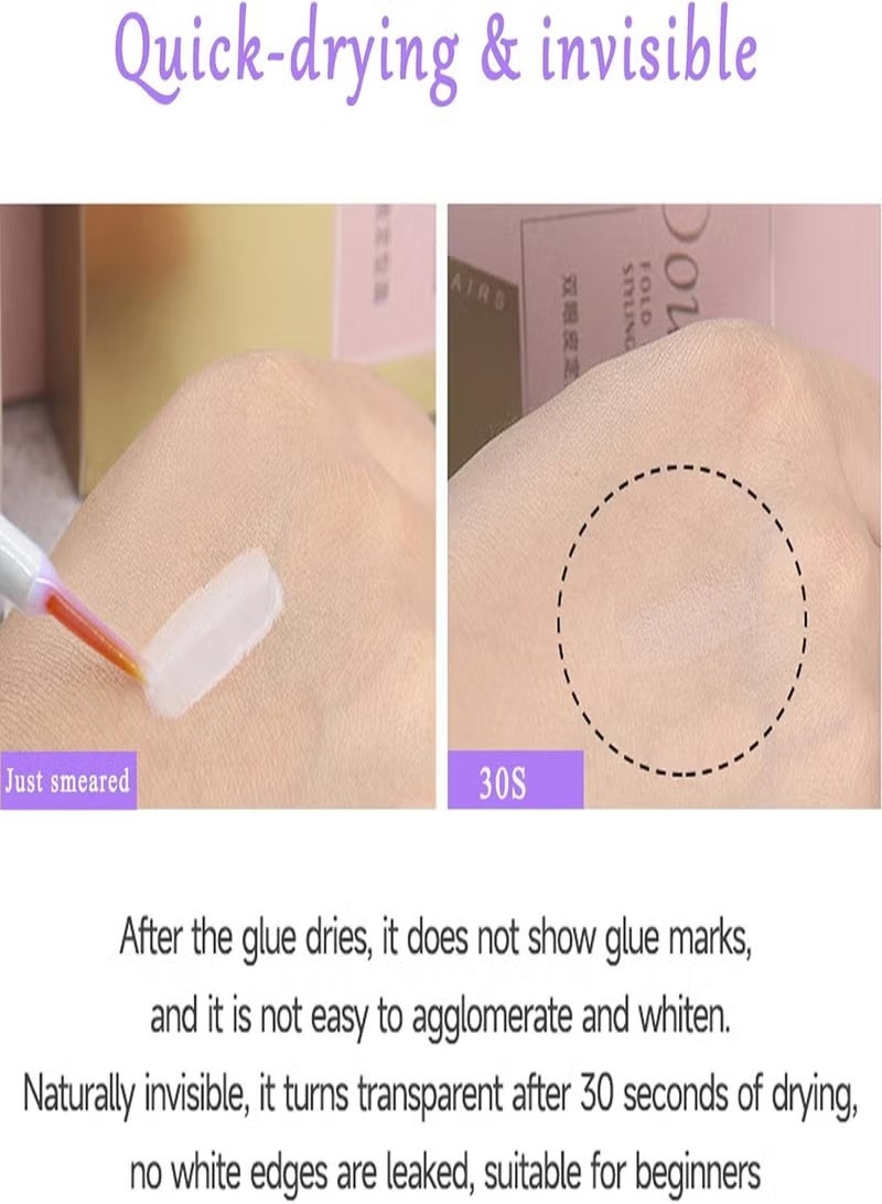 Eye 5-PACKS Clear-White Waterproof Transparent False Eyelash Glue - Image 5