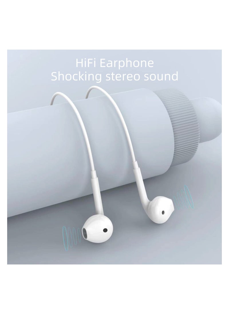 Ear Pod With Lightning Connector White with apple MFI