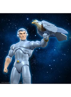 Super7 Ultimates! Silverhawks Quicksilver - 7" Silverhawks Action Figure With Accessories Classic Cartoon Collectibles And Retro Toys  - Image 4